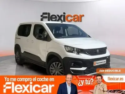 Usado Peugeot Rifter Active 100 CV (73 kW) 2022 Blanco Monovolumen