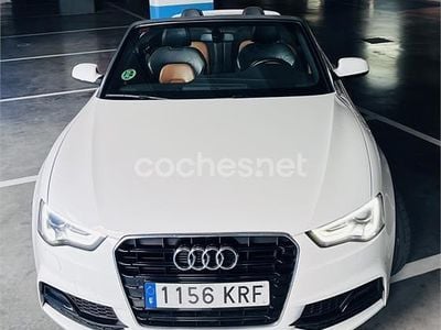 Usado Audi A5 Cabriolet S-Line 190 CV (139 kW) 2016 Blanco Descapotable