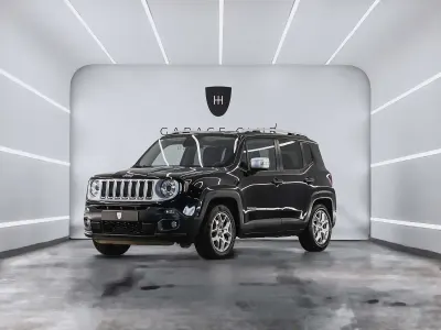 Käytetty Jeep Renegade Limited 140 HP (102 kW) 2016 Musta Katumaasturi