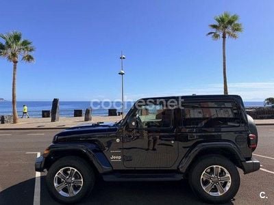 Usado Jeep Wrangler Sahara 270 CV (198 kW) 2021 Negro SUV