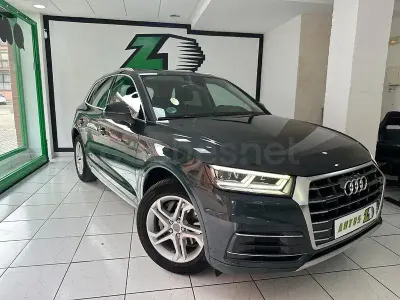 Usado Audi Q5 163 CV (119 kW) 2018 Azul SUV