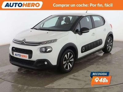 Usado Citroën C3 Feel 82 CV (60 kW) 2017 Blanco Utilitario