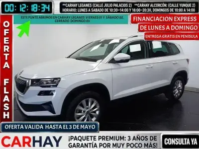 Occasion Skoda Karoq Ambition 150 ch (110 kW) 2022 Blanc SUV