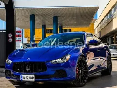 Usado Maserati Ghibli 410 CV (301 kW) 2016 Azul Berlina