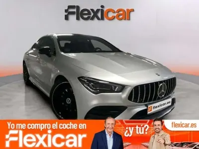 Usado Mercedes CLA200 150 CV (110 kW) 2022 Gris Coupe