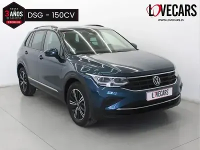 Usado VW Tiguan Life 150 CV (110 kW) 2021 Azul SUV