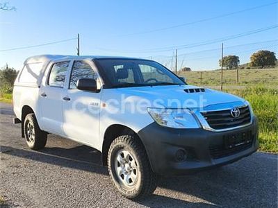 Usado Toyota HiLux 144 CV (105 kW) 2013 Blanco Pickup/Camioneta