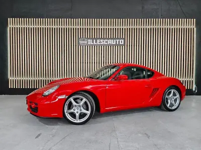 Usado Porsche Cayman 265 CV (194 kW) 2008 Rojo Coupe