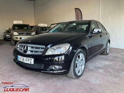 Usado Mercedes C320 Avantgarde 224 CV (164 kW) 2007 Negro Berlina