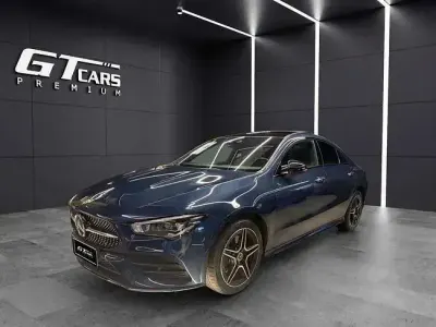 Usado Mercedes CLA250e AMG 218 CV (160 kW) 2021 Azul Coupe