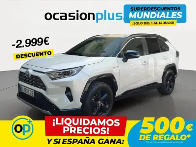 Usado Toyota RAV4 Hybrid 218 CV (160 kW) 2019 Blanco SUV