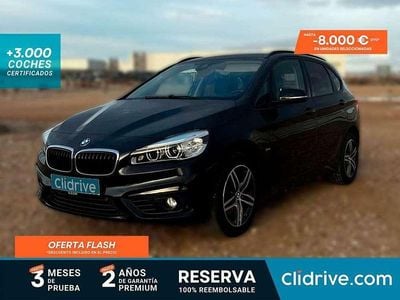 Usado BMW 218 136 CV (100 kW) 2016 Negro Monovolumen