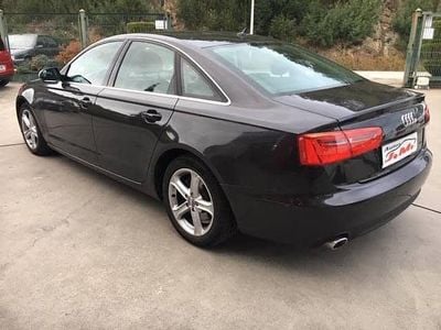 Usado Audi A6 204 CV (150 kW) 2014 Negro Berlina