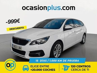 Blanco Usado 2021 Peugeot 308 Active Familiar | 9890 € (Buen precio)