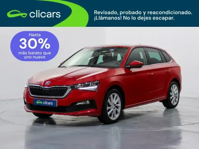 Usado Skoda Scala Style 110 CV (80 kW) 2022 Blanco Utilitario