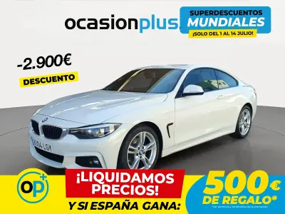 Usado BMW 420 Coupé 190 CV (139 kW) 2020 Blanco Coupe