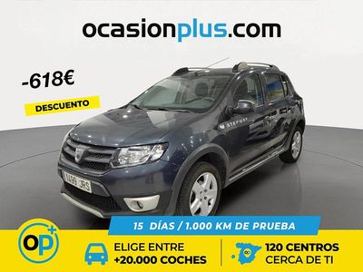 Gris Usado 2016 Dacia Sandero Stepway | 8350 € (Precio justo)