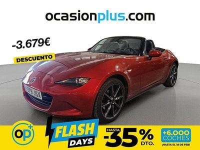 Usado Mazda MX5 Style+ 160 CV (117 kW) 2016 Rojo Descapotable