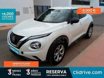 Usado Nissan Juke Acenta 114 CV (83 kW) 2021 Blanco SUV