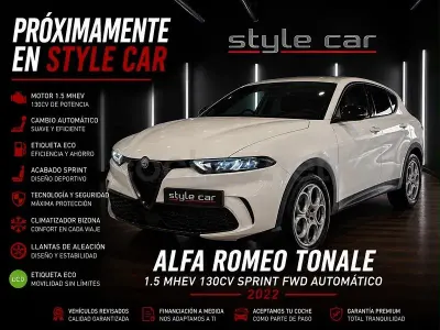 Usado Alfa Romeo Tonale Sprint 130 CV (95 kW) 2022 Blanco SUV
