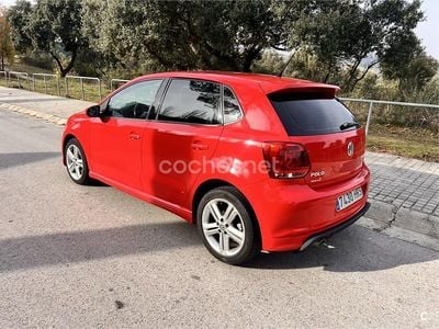 Rojo Usado 2013 VW Polo R-line Berlina | 6150 € (Precio justo)