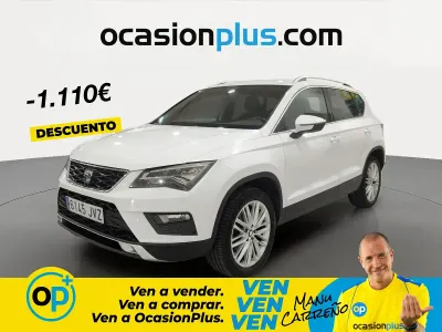 Usado Seat Ateca 4Drive 190 CV (139 kW) 2017 Blanco SUV