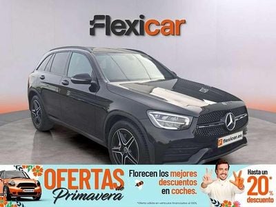 Usado Mercedes GLC220 170 CV (125 kW) 2020 Negro SUV