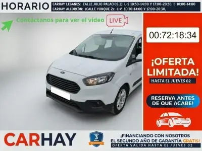 Usado Ford Transit Trend 75 CV (55 kW) 2020 Blanco Familiar