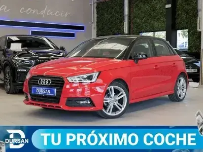 Usado Audi A1 Sportback S-Line 95 CV (69 kW) 2017 Rojo Utilitario