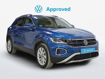 Usado VW T-Roc Life 150 CV (110 kW) 2024 Azul SUV