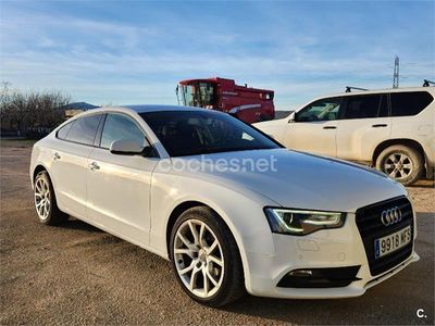 Usado Audi A5 Sportback 177 CV (130 kW) 2013 Blanco Utilitario