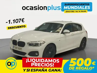 Usado BMW 116 116 CV (85 kW) 2018 Blanco Utilitario