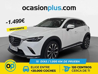 Blanco Usado 2019 Mazda CX-3 SUV | 16.490 € (Precio justo)