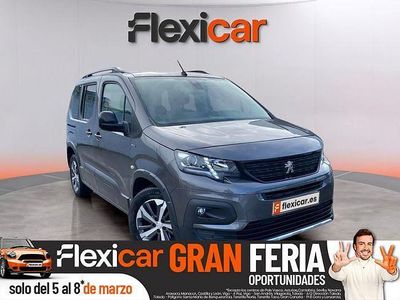 Usado Peugeot Rifter GT-line 130 CV (95 kW) 2020 Gris Monovolumen
