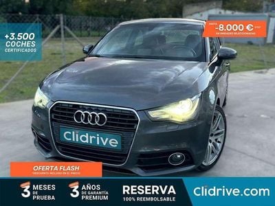 Usado Audi A1 Ambition 105 CV (77 kW) 2011 Gris Utilitario