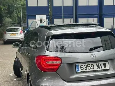 Usado Mercedes CLA200 AMG line 136 CV (100 kW) 2013 Gris / plata Coupe