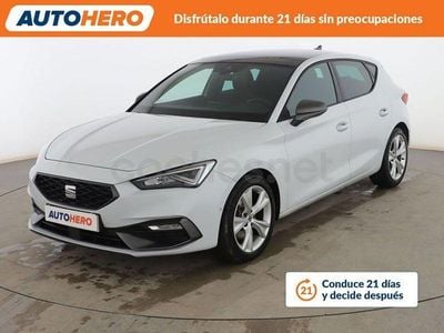 Usado Seat Leon FR 150 CV (110 kW) 2020 Blanco Berlina