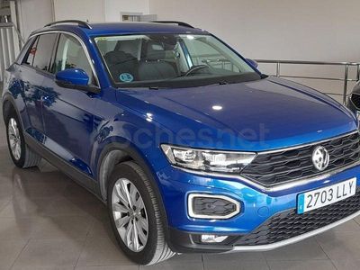 Usado VW T-Roc Advance 115 CV (84 kW) 2020 Azul SUV