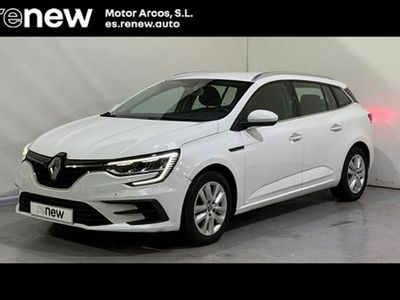 Blanco Usado 2021 Renault Mégane GrandTour Intens Familiar | 18.900 € (Un poco caro)