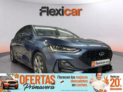 Usado Ford Focus ST-Line 125 CV (91 kW) 2023 Azul Berlina