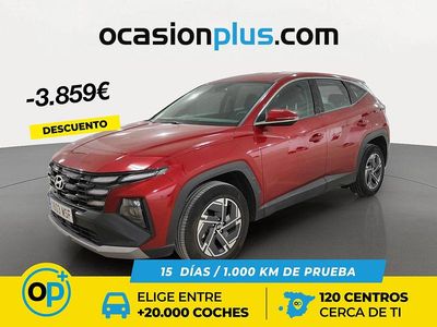 Rojo Usado 2024 Hyundai Tucson SUV | 29.800 € (Precio justo)