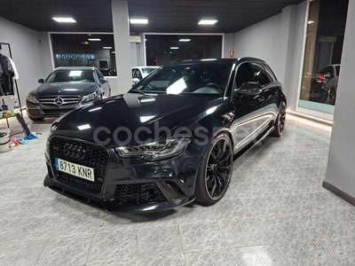 Usado Audi RS6 560 CV (411 kW) 2014 Negro Familiar