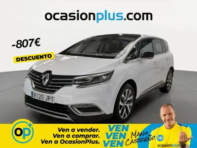 Usado Renault Espace Zen 160 CV (117 kW) 2016 Blanco Monovolumen