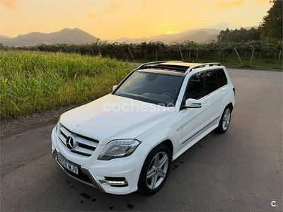 Usado Mercedes GLK220 170 CV (125 kW) 2014 Blanco SUV
