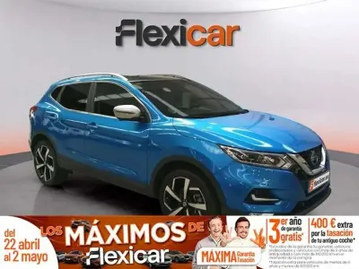 Begagnad Nissan Qashqai Tekna 140 HK (102 kW) 2018 Blå SUV
