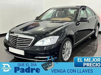 Usado Mercedes S350 238 CV (175 kW) 2010 Negro Berlina