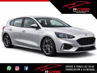 Gris / plata Usado 2019 Ford Focus ST-Line Berlina | 14.990 € (Precio justo)