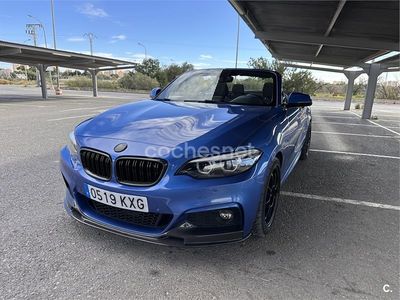Occasion BMW 220 Comfort Edition 184 ch (135 kW) 2019 Bleue Cabriolet