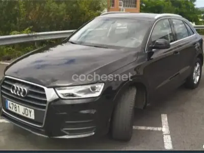 Usado Audi Q3 Attraction 150 CV (110 kW) 2015 Negro SUV