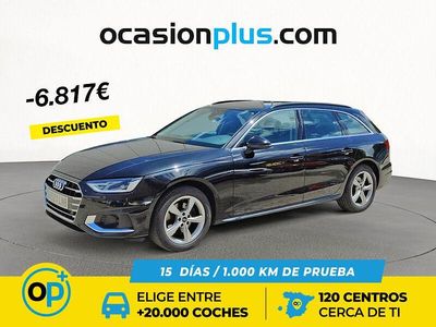 Usado Audi A4 Advanced Plus 163 CV (119 kW) 2021 Negro Familiar